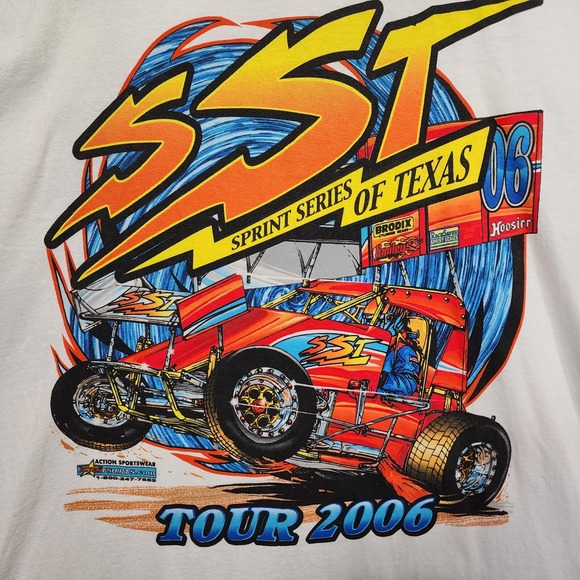 Gildan Other - Sprint Series of Texas SST 2006 Racing Durby T-Shirt Size XL Y2K Vintage